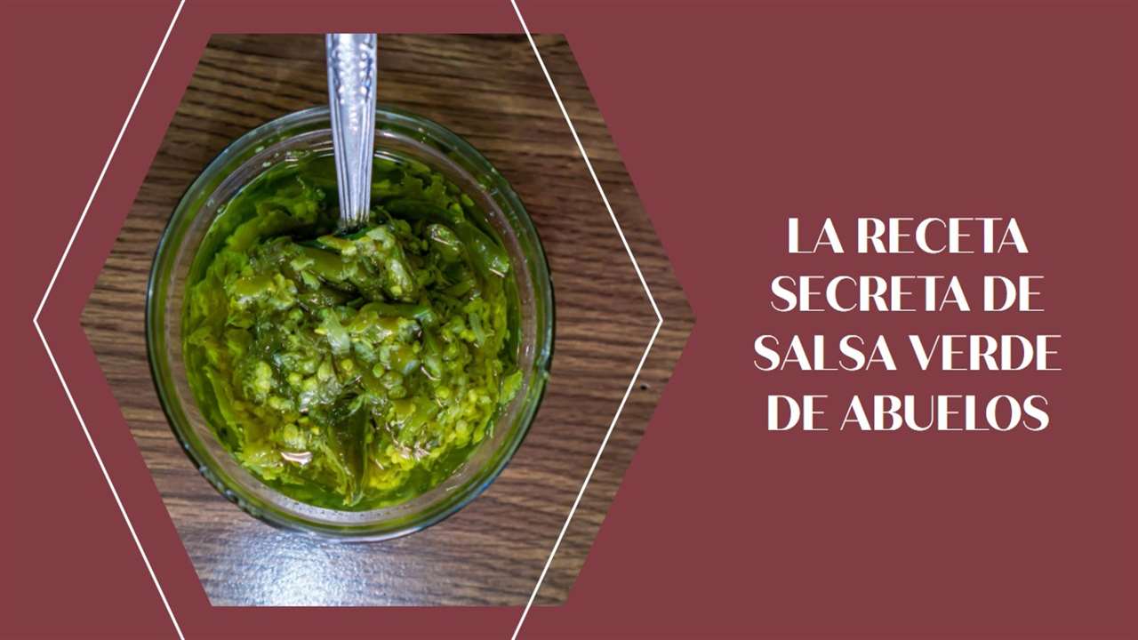 Abuelo's Green Salsa Recipe